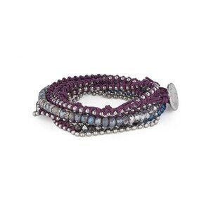 Delicate Bead + Chain Multi-Wrap Bracelet